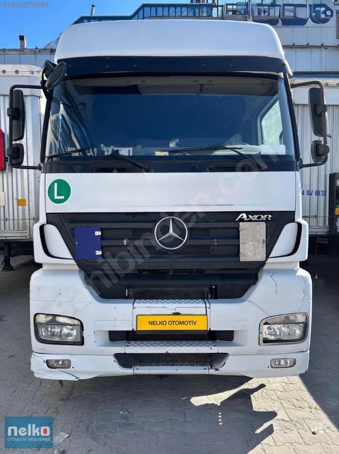O PEŞİNAT TAMAMI BANKA KREDİSİ İLE 2011 MERCEDES AXOR 1840 LS